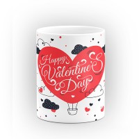 Чаша "Happy Valentines Day" - подарък за Свети Валентин