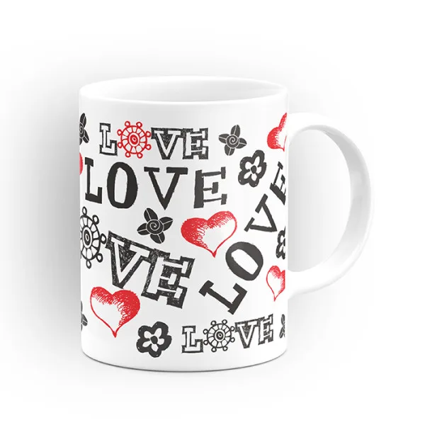 Чаша "Love!" - подарък за Свети Валентин 3