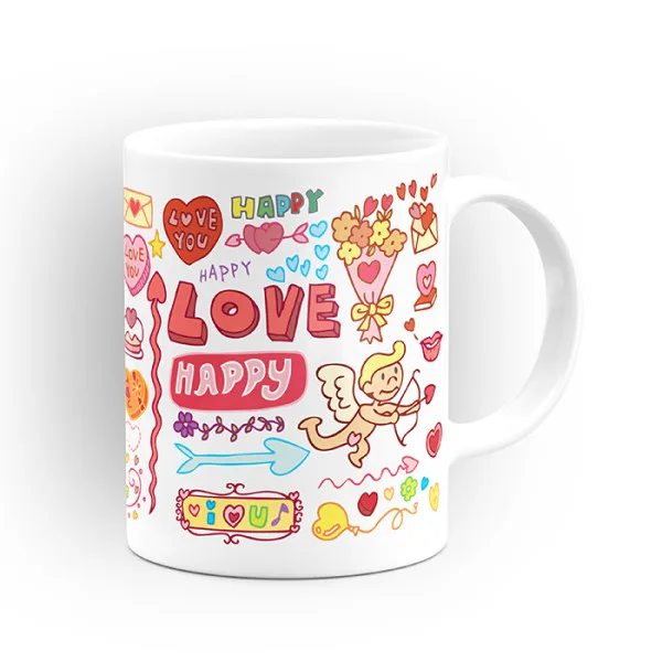 Чаша "Love!" - подарък за Свети Валентин 2
